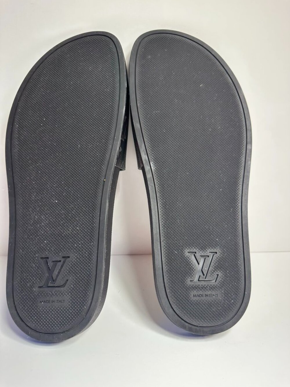 LOUIS VUITTON Waterfront Mule Slides in Monogram Eclipse - Picture 5 of 7